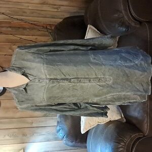 Johnny Was Pete & Greta 100% Cupra Silky Tunic Top Dress with Large Side Pocket